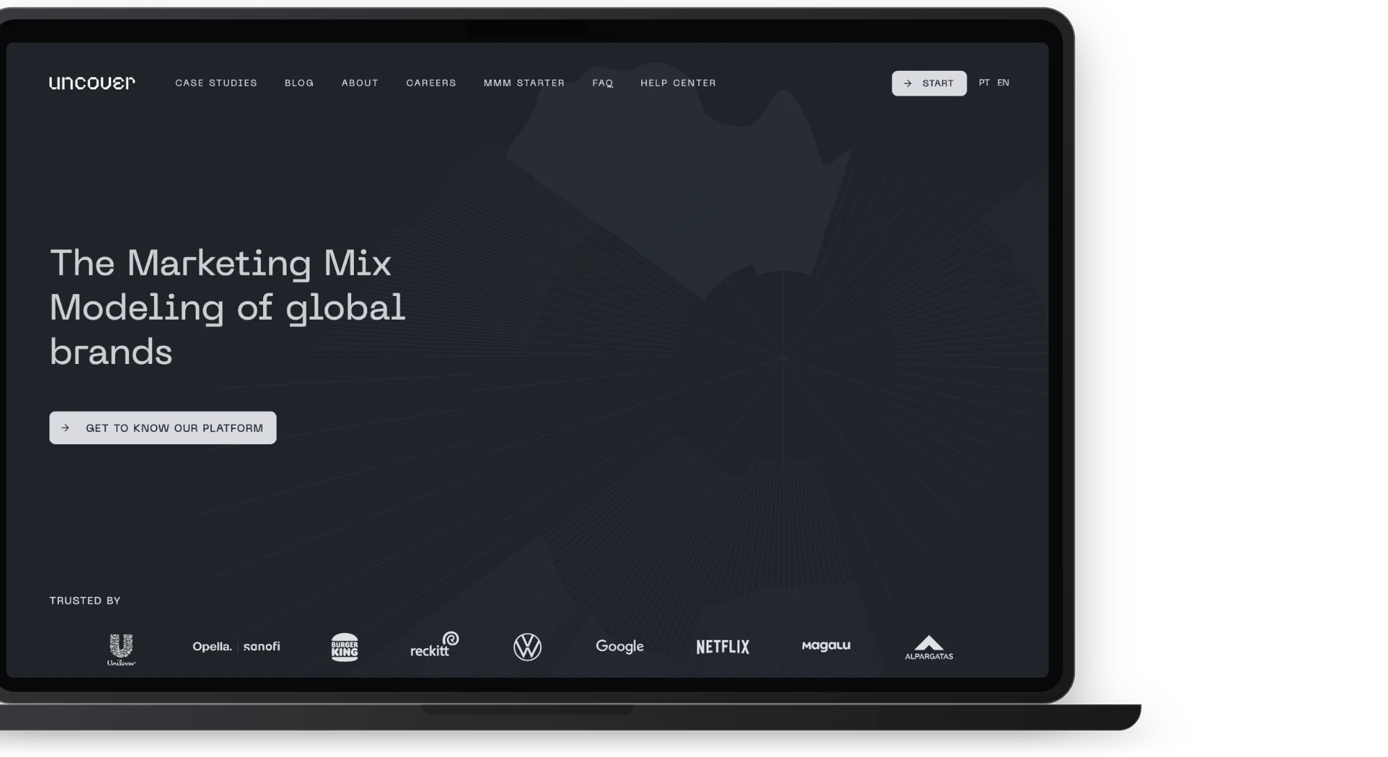 Plataforma de marketing mix modeling